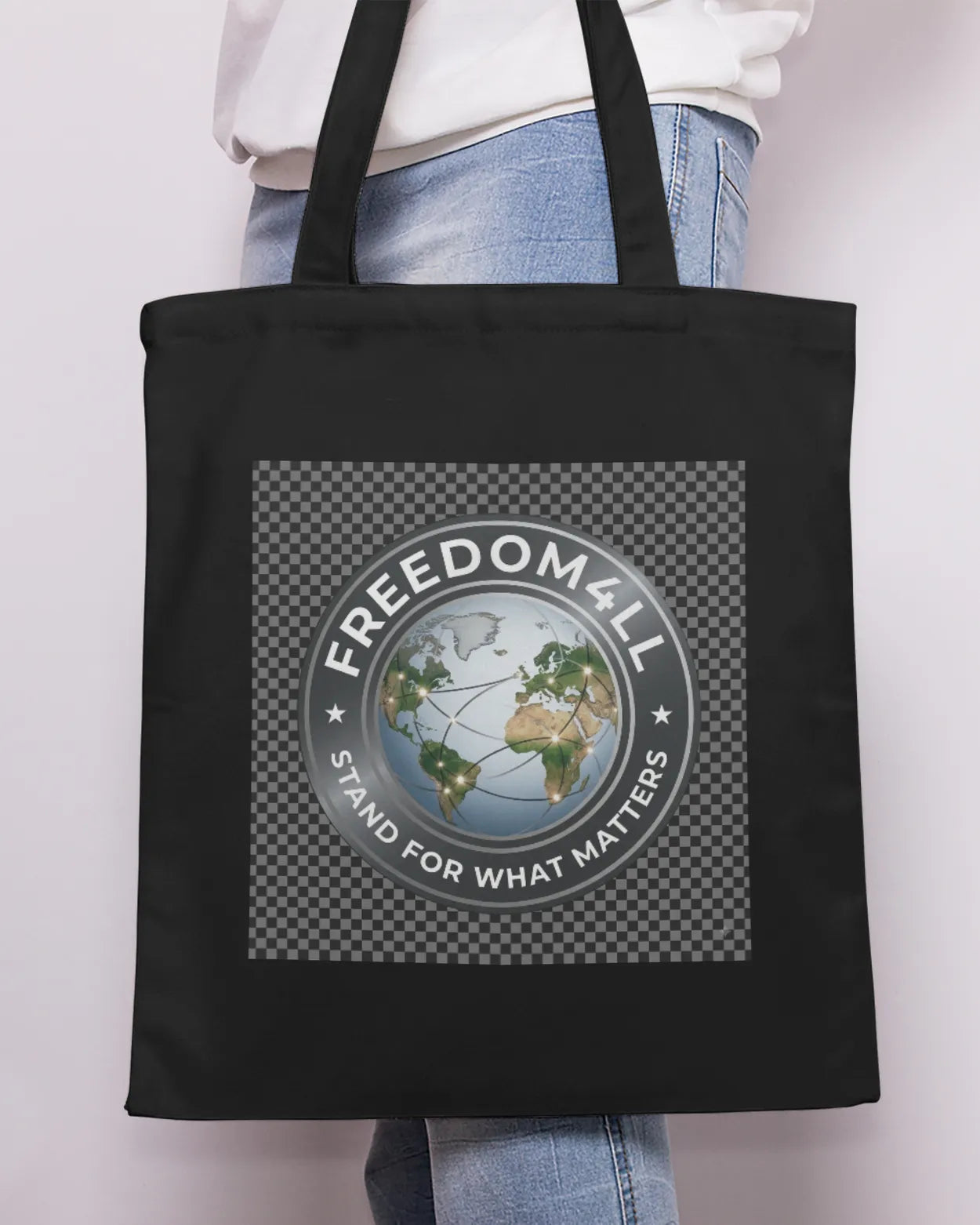 Freedom4ll - Tote bag- Lg