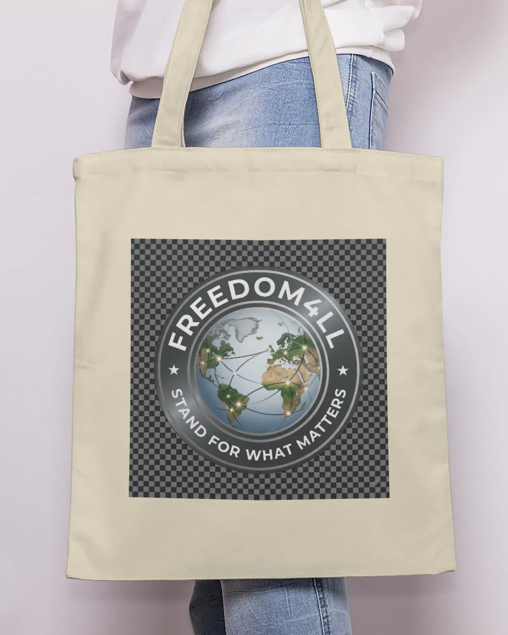 Freedom4ll - Tote bag- Lg