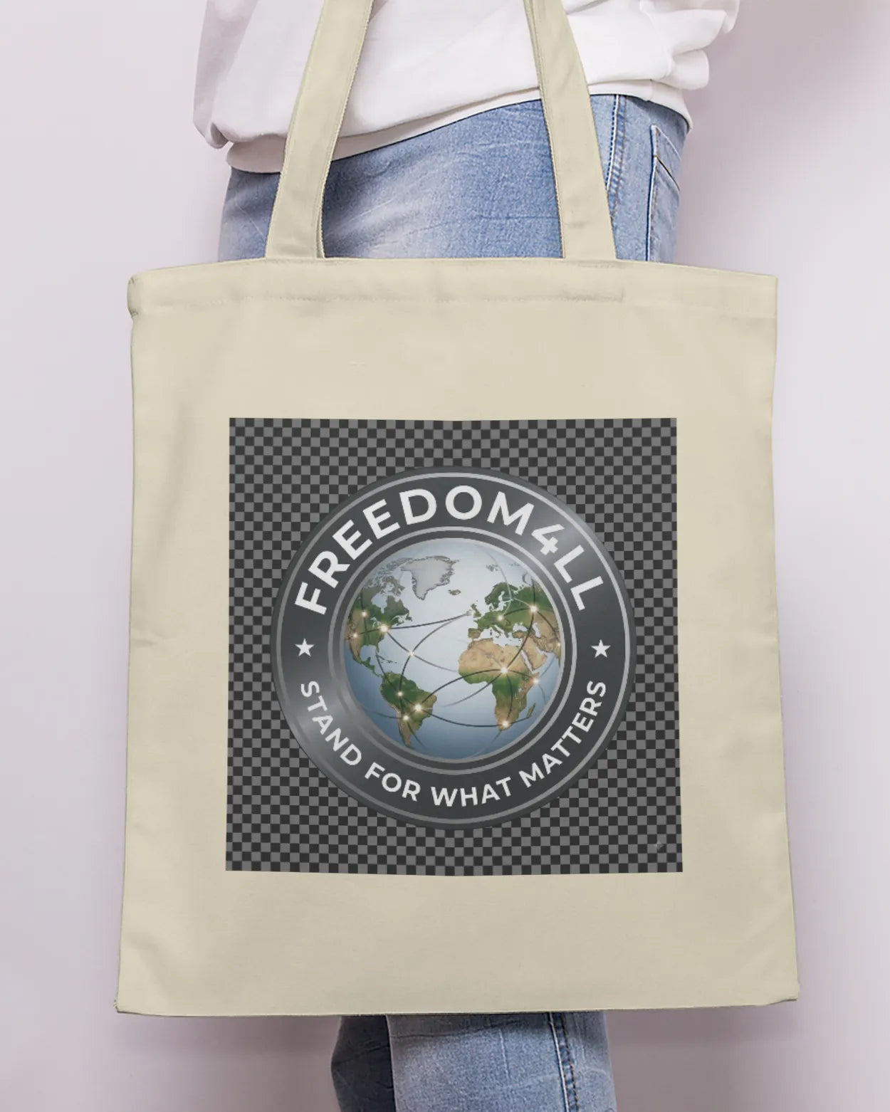 Freedom4ll - Tote bag- Lg