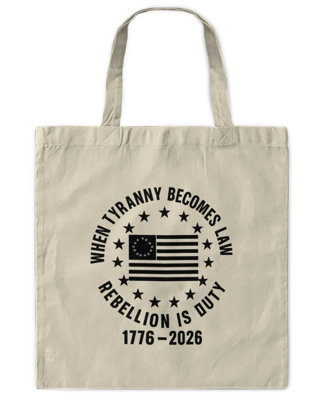 Freedom4ll - Tote bag- 1776-2026 Rebellion Is Duty