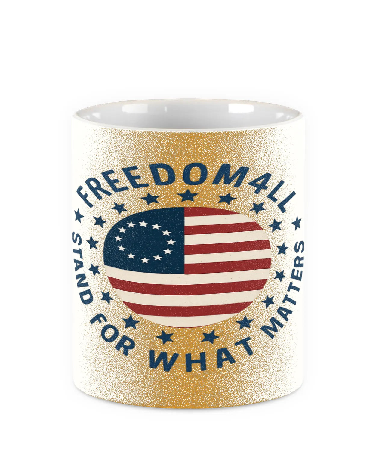Freedom4ll Sparkle Gold Mug