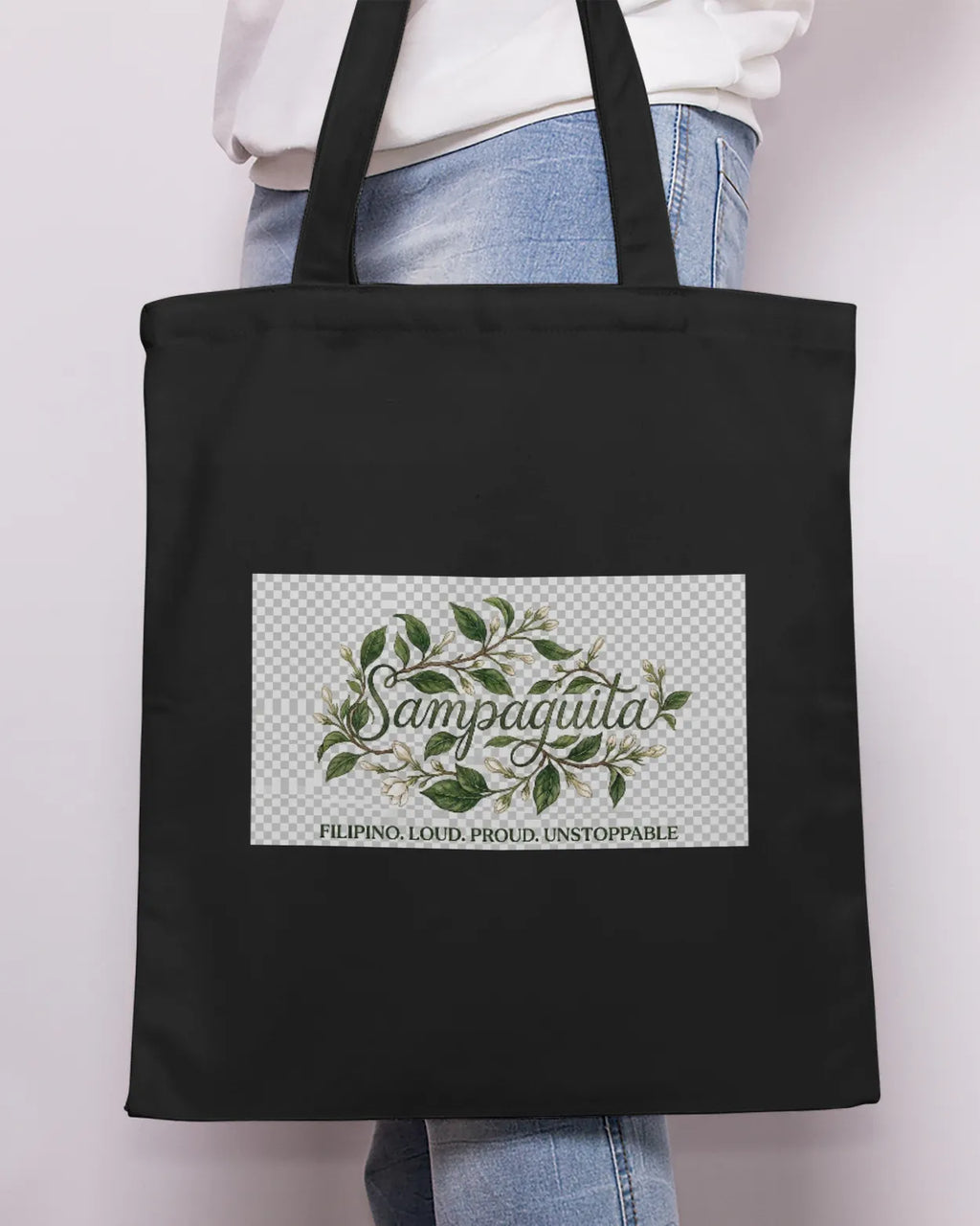 Sampaguita Tote Bag Lg