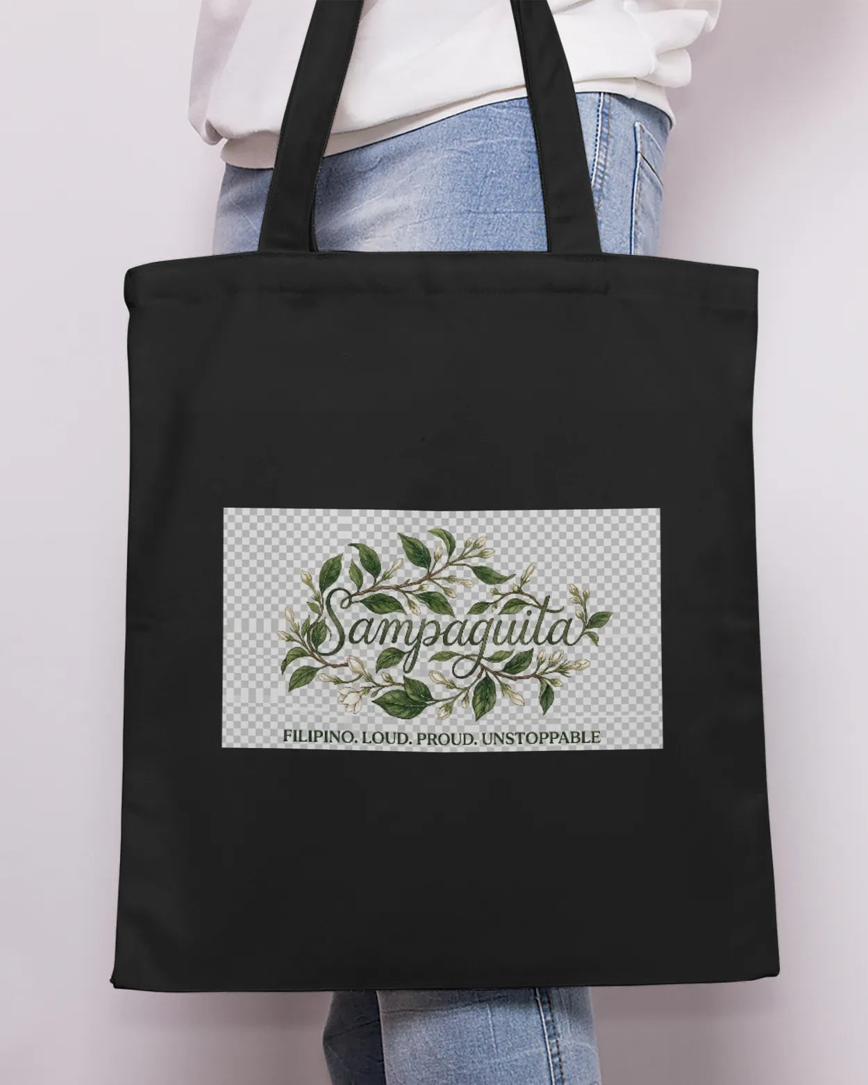 Sampaguita Tote Bag Lg