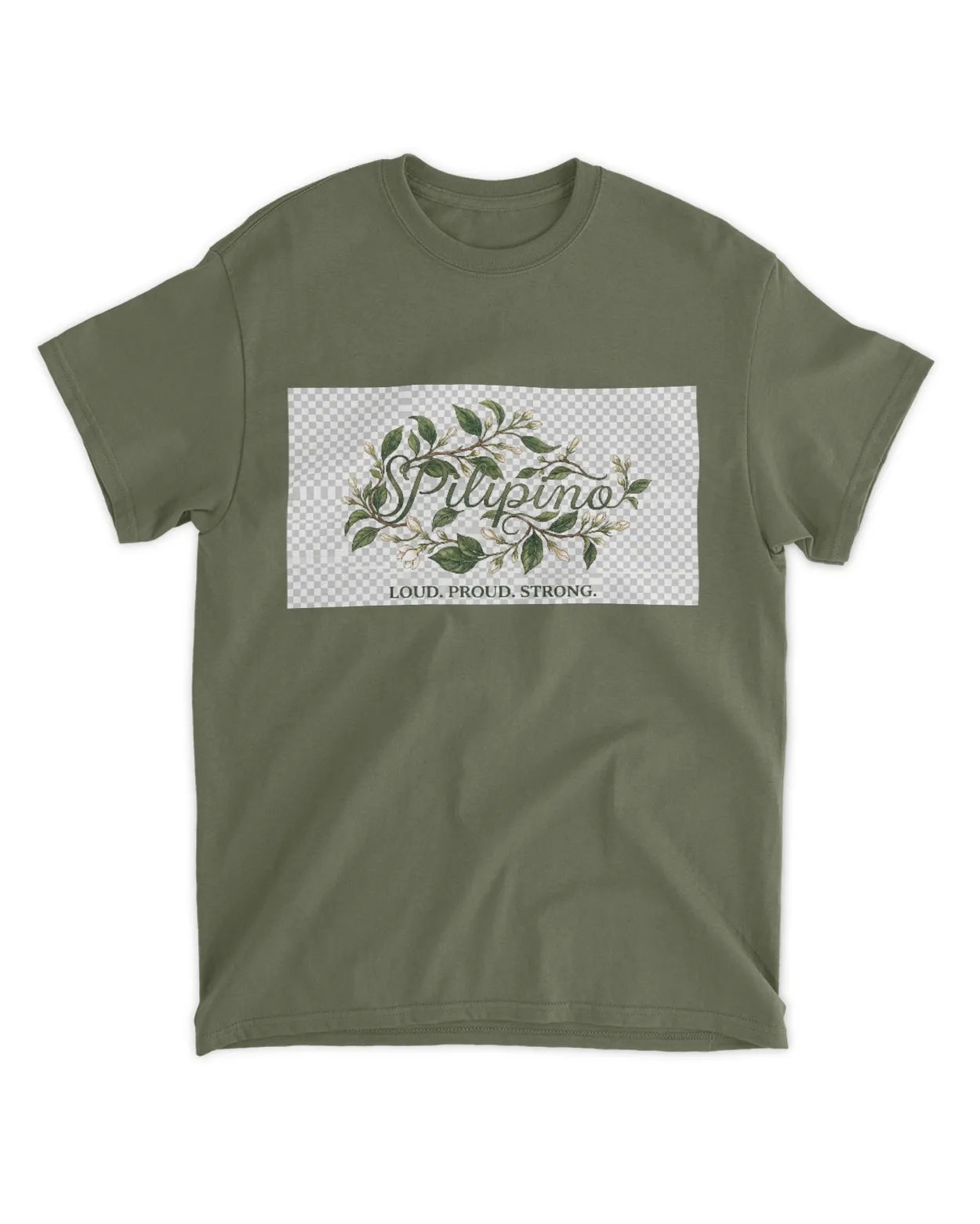 Sampaguita Strong Tees , Back Logo