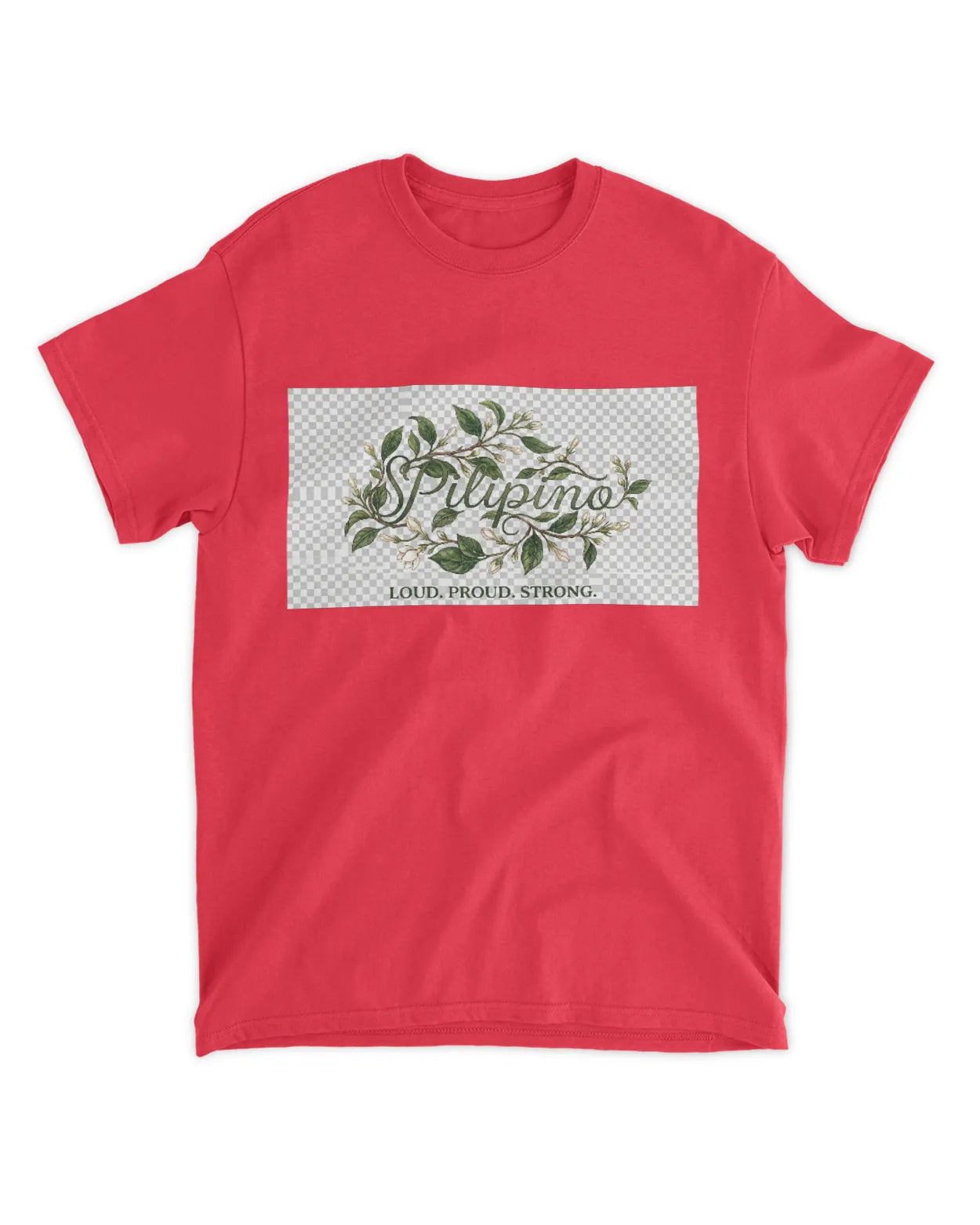 Sampaguita Strong Tees , Back Logo