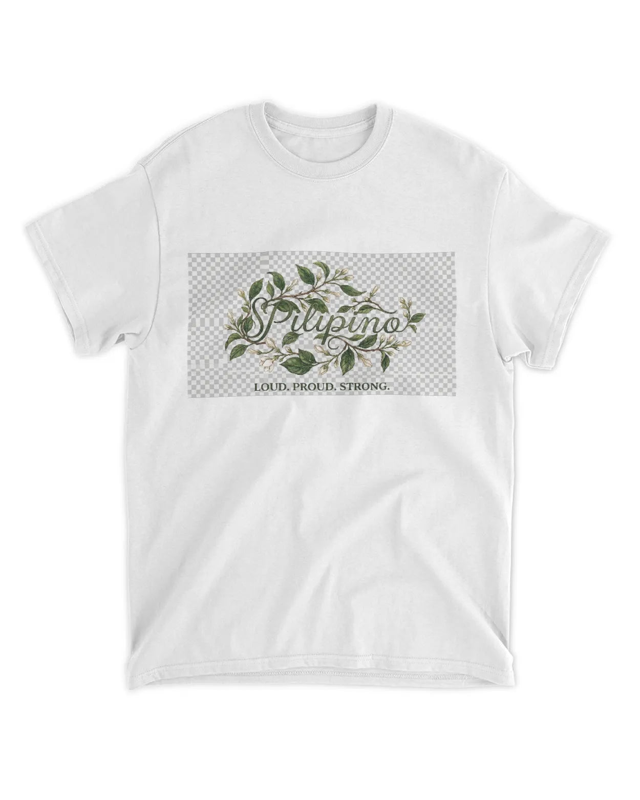 Sampaguita Strong Tees , Back Logo