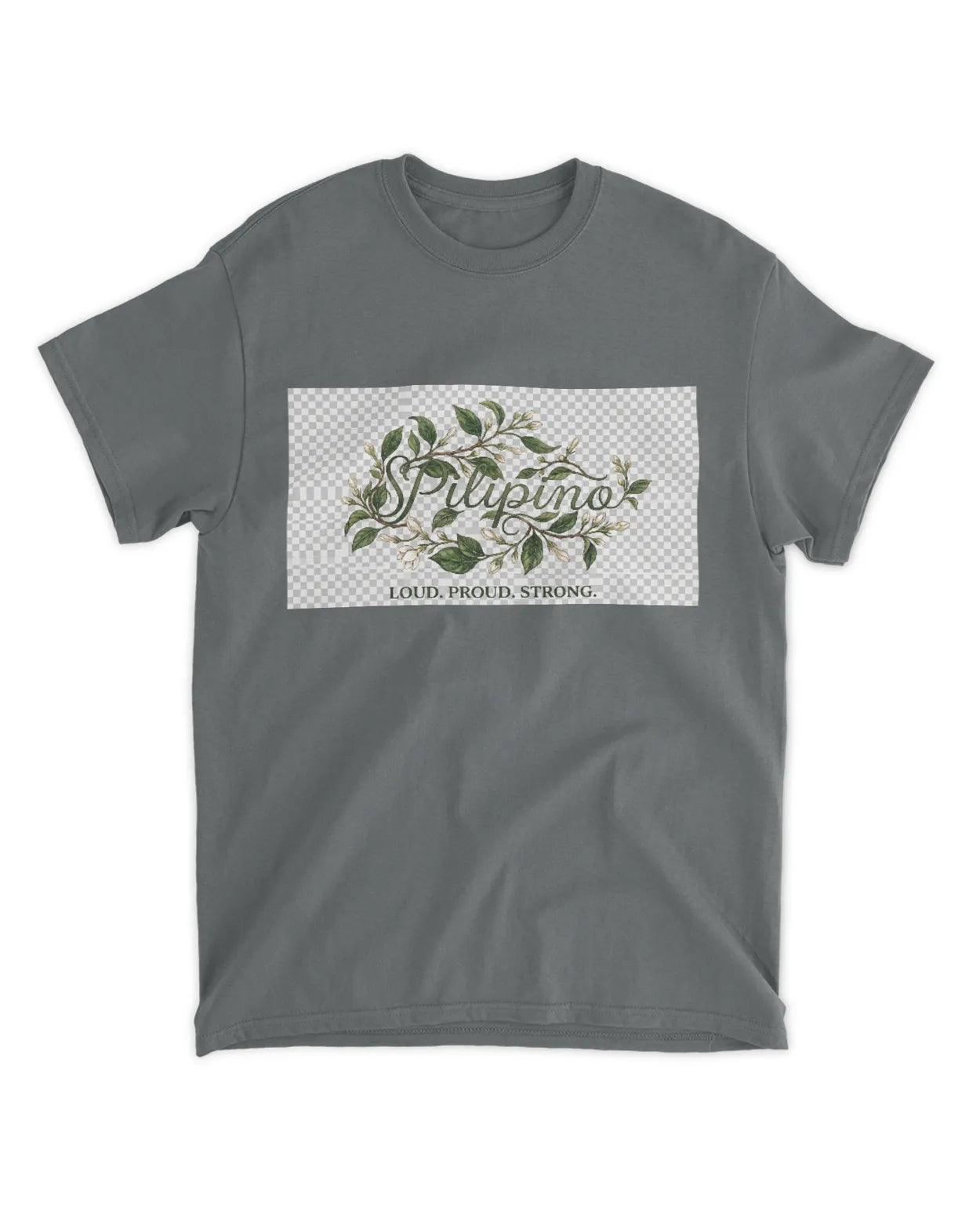 Sampaguita Strong Tees , Back Logo