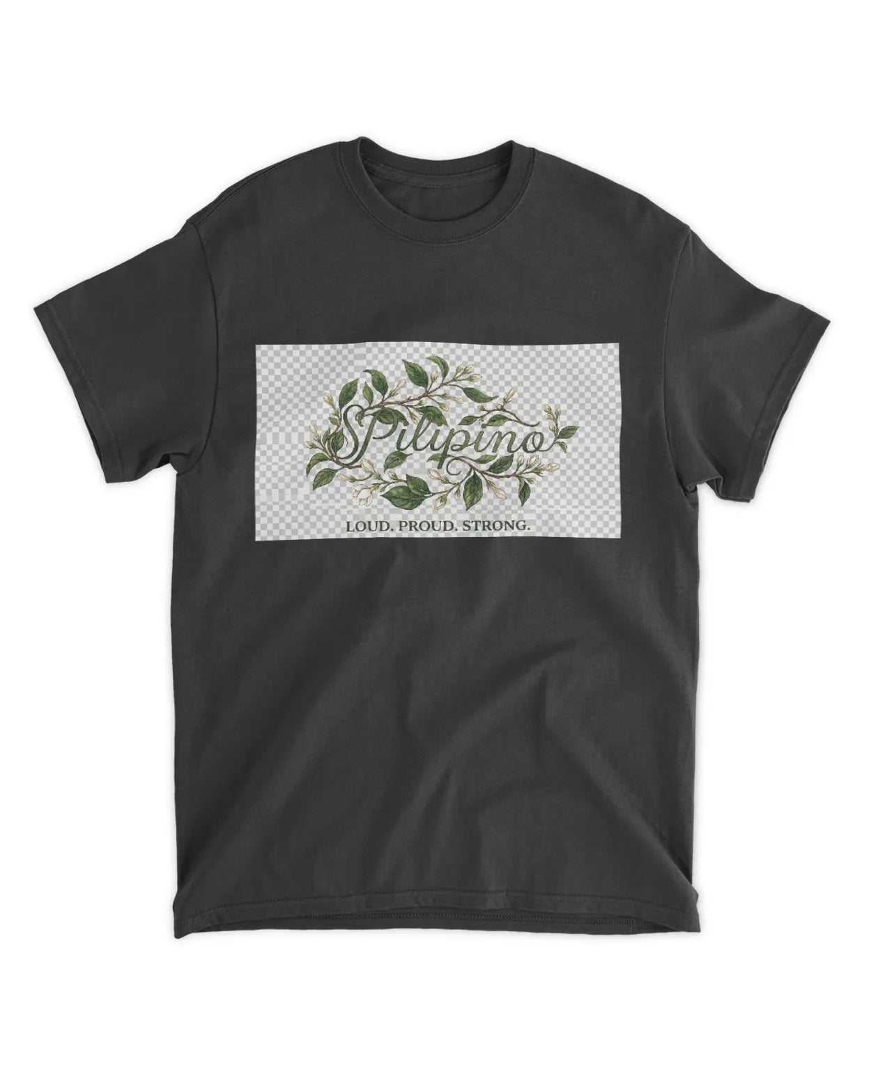 Sampaguita Strong Tees , Back Logo