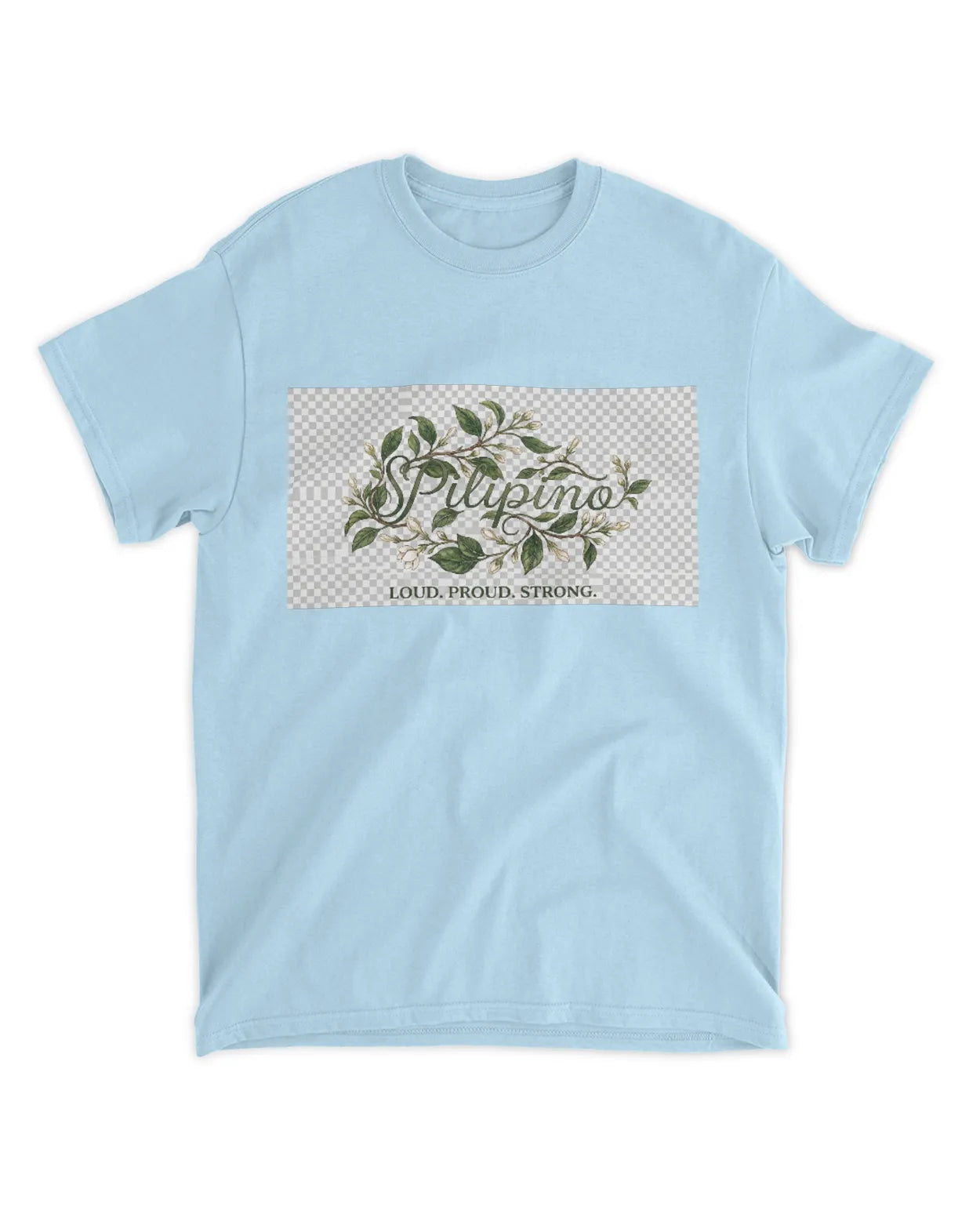 Sampaguita Strong Tees , Back Logo