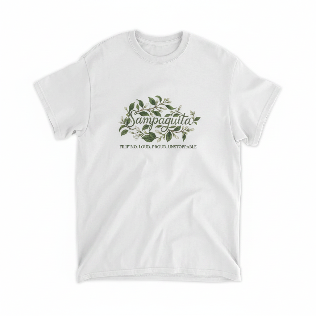 Sampaguita Unstoppable Tees w/back logo