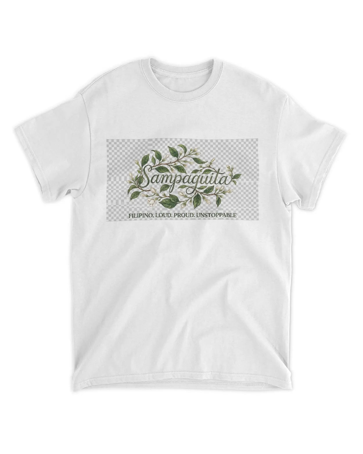 Sampaguita Unstoppable Tees w/back logo